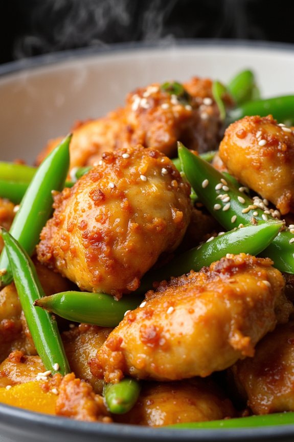 crispy orange chicken delight