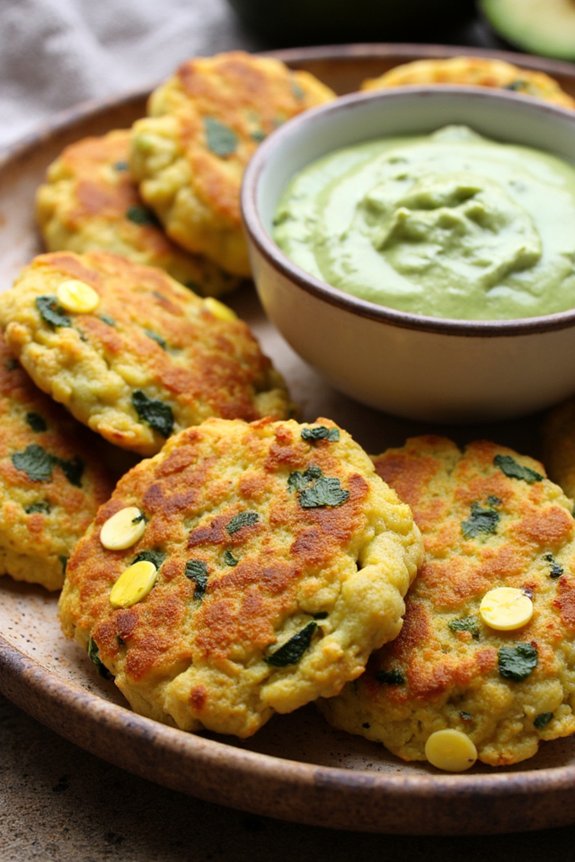 crispy vegetable fritters recipe