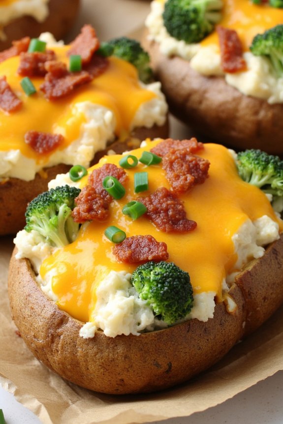 customizable nutritious potato boats