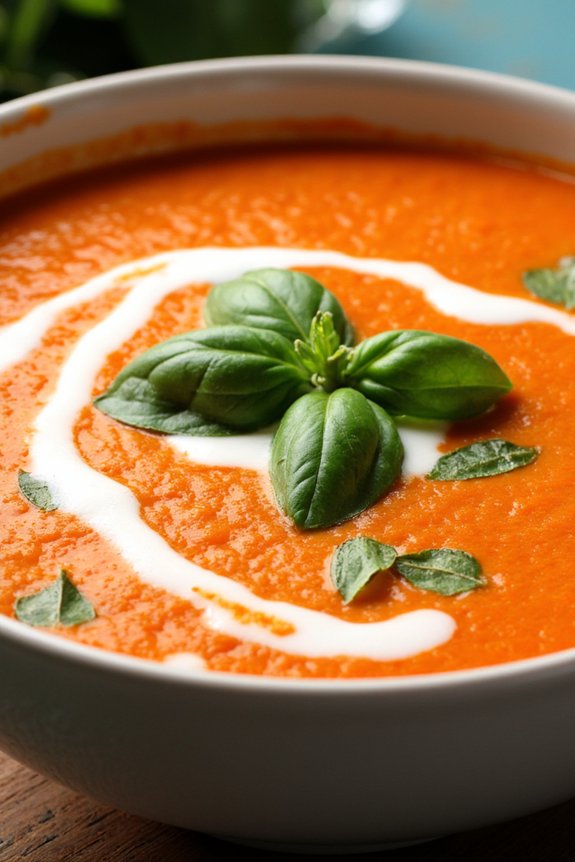dairy free creamy tomato soup