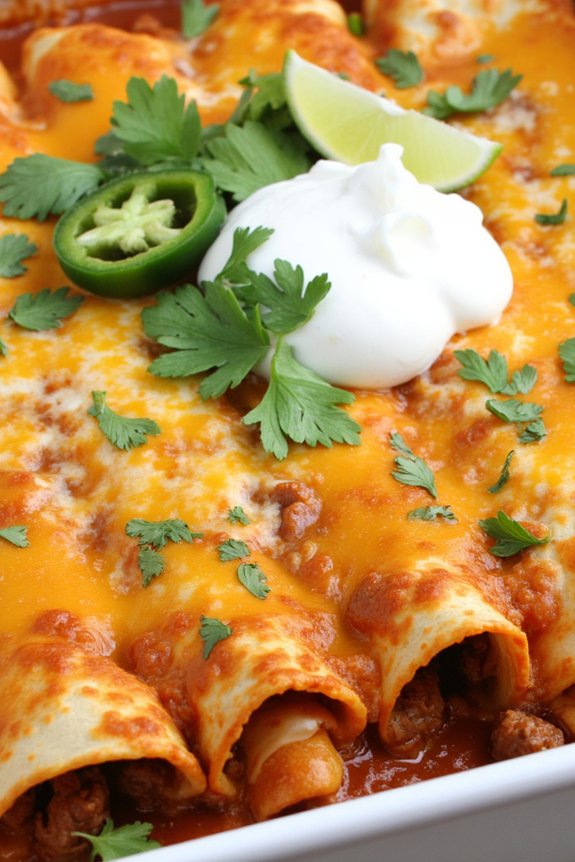delicious beef enchiladas recipe