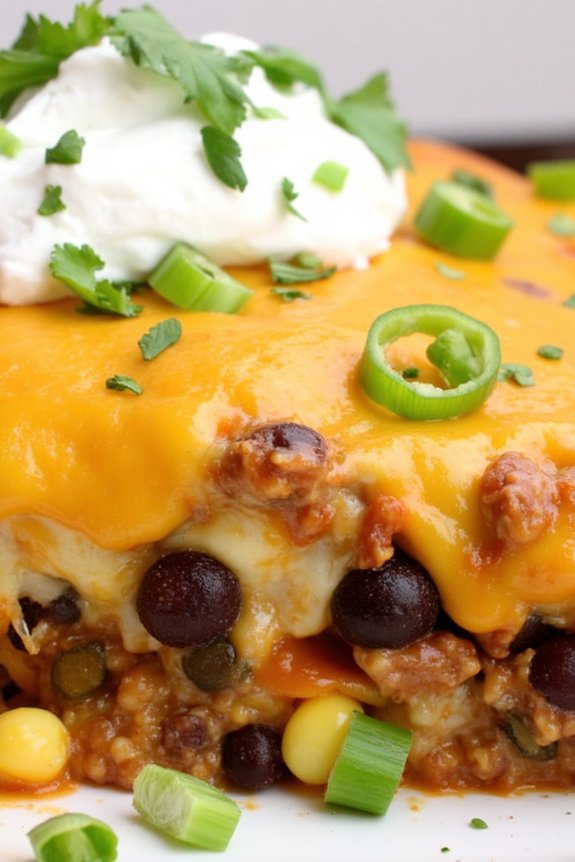 delicious budget friendly taco casserole