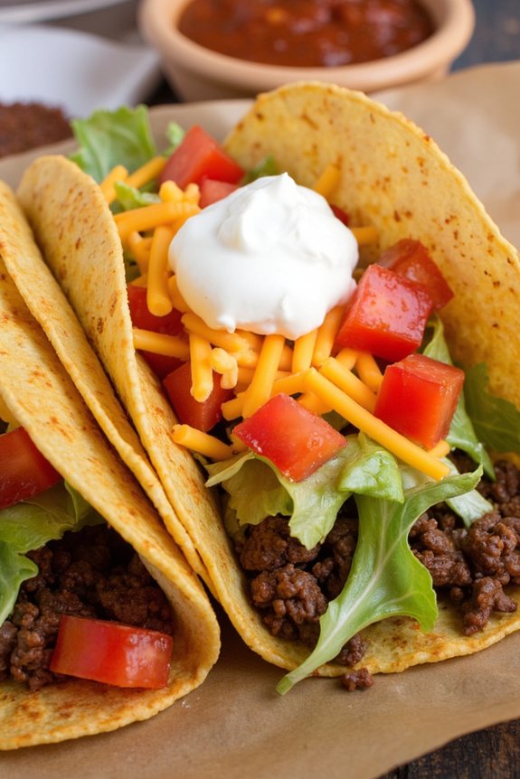 delicious customizable beef tacos