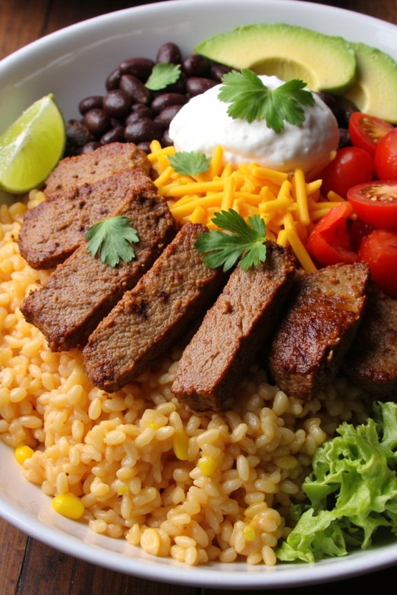 delicious customizable rice bowl