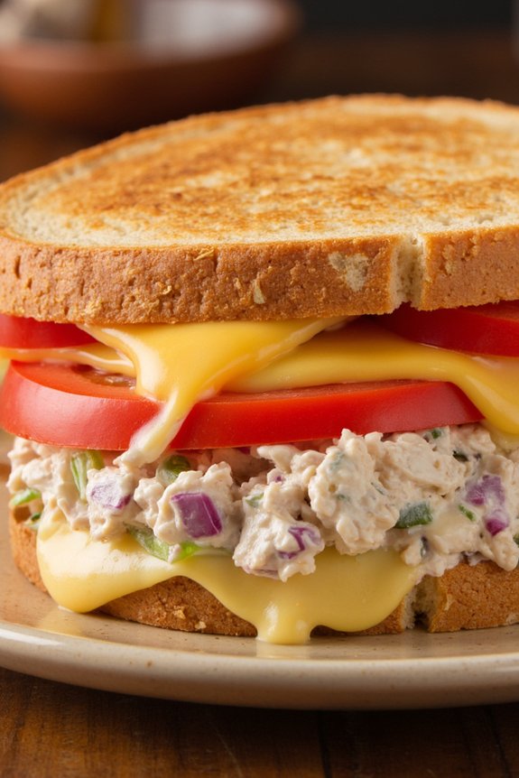 delicious customizable tuna sandwich