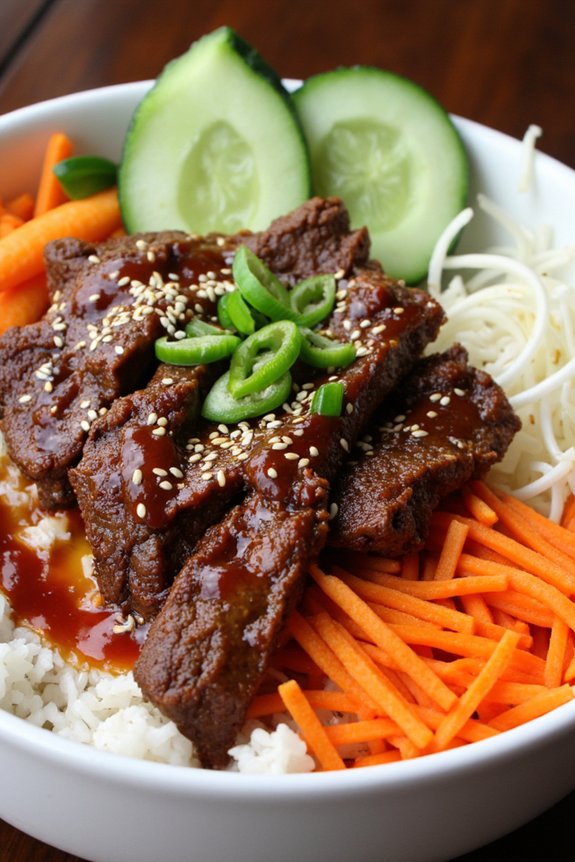 delicious korean beef bowls