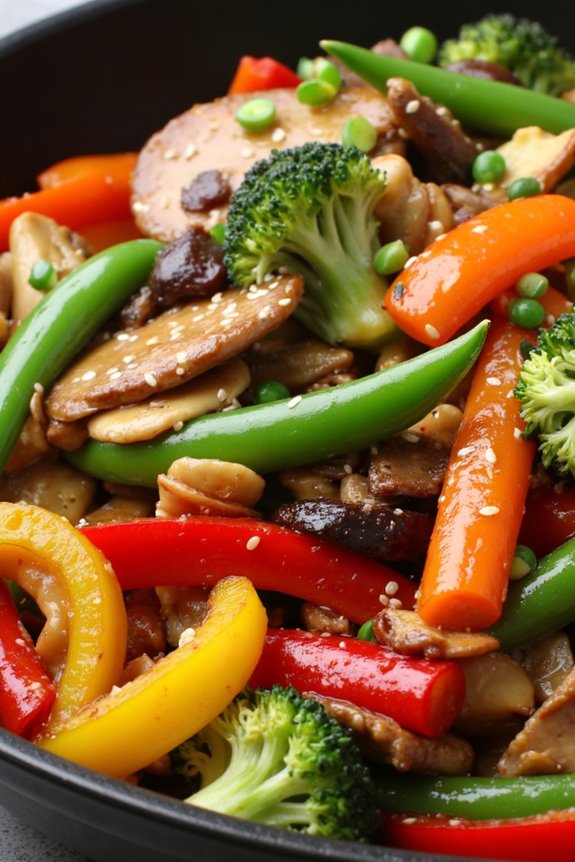delicious nutritious vegetable stir fry