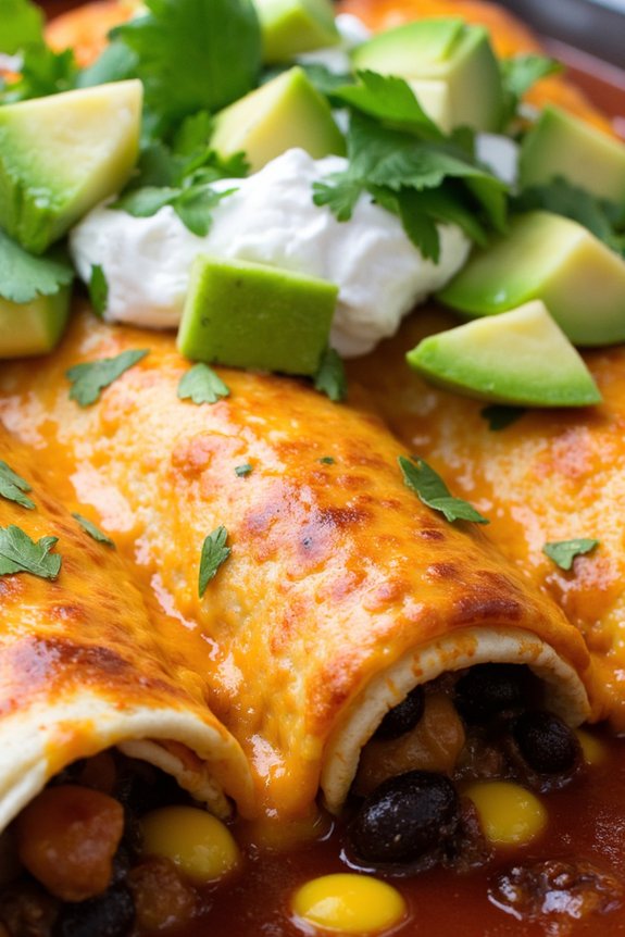 delicious vegetarian enchiladas recipe