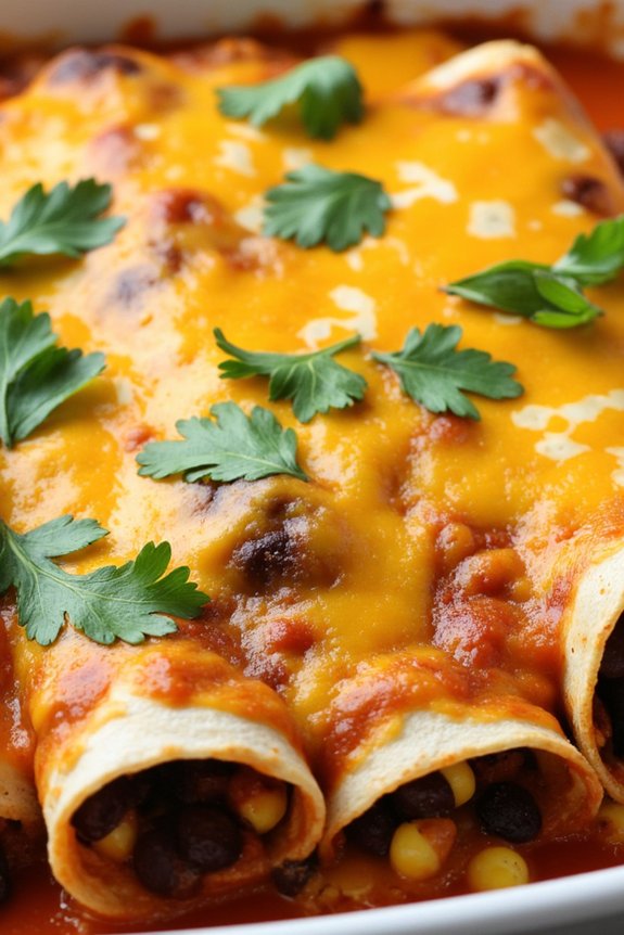 delicious vegetarian enchiladas recipe