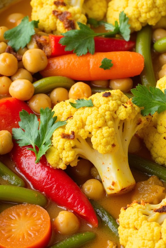 delightful comforting vegetable curry