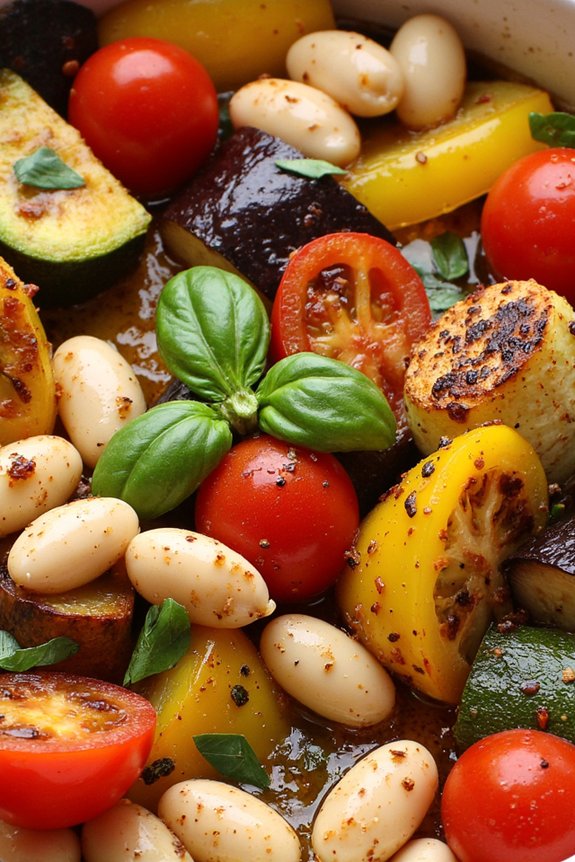 delightful vegetable bean casserole