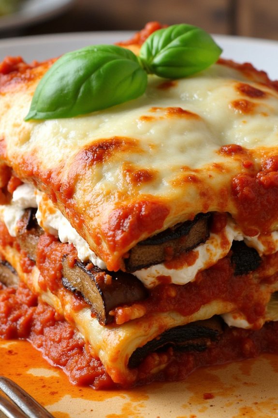 eggplant lasagna with ricotta