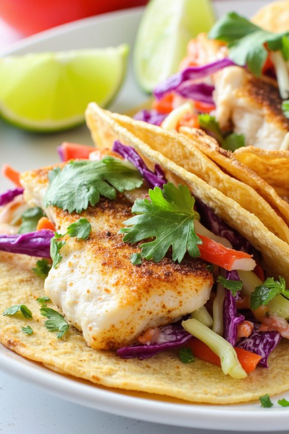 fast flavorful fish tacos