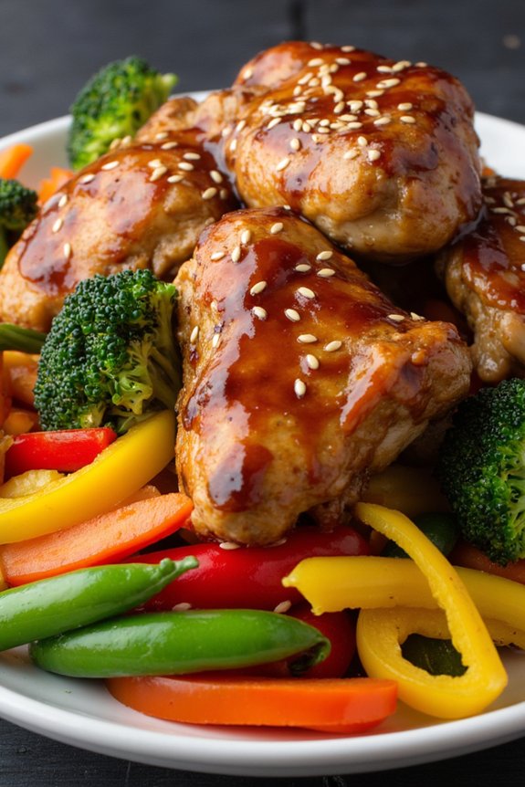 flavorful chicken vegetable stir fry