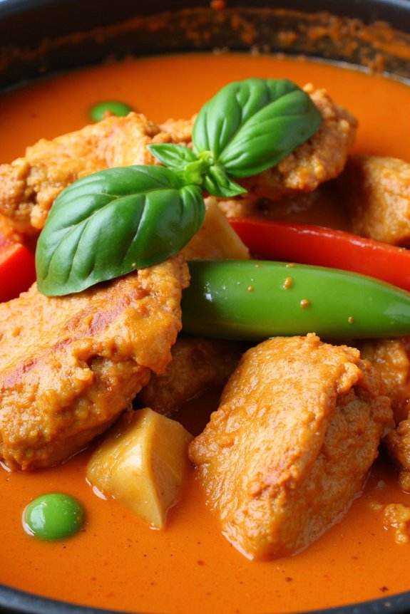 flavorful thai red curry