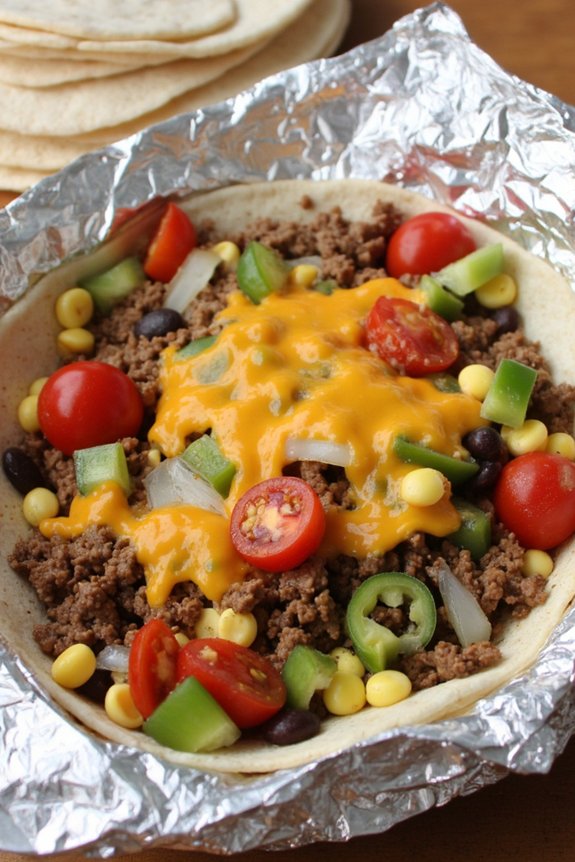 foil packet taco adventure