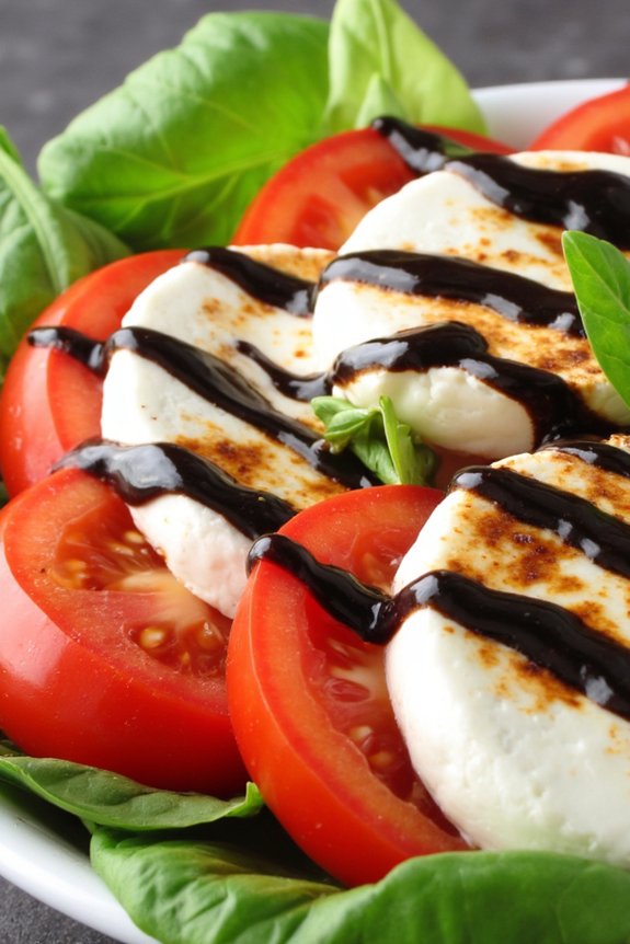 fresh summer caprese salad