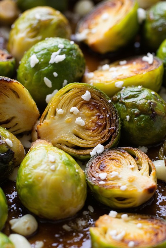 garlic butter brussels sprouts recipe