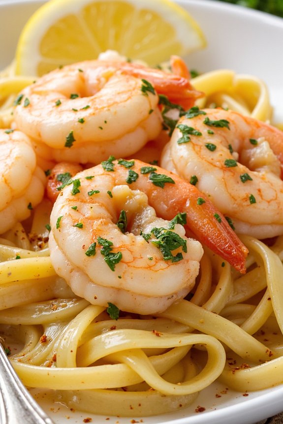 garlic butter shrimp scampi