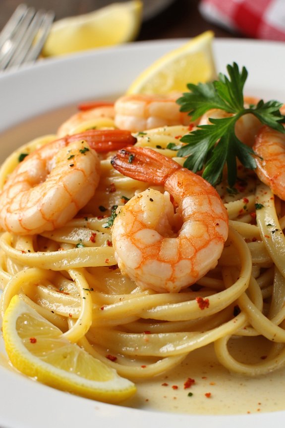 garlic butter shrimp scampi