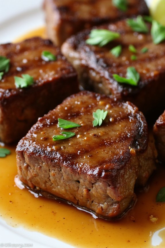 garlic butter steak bites recipe