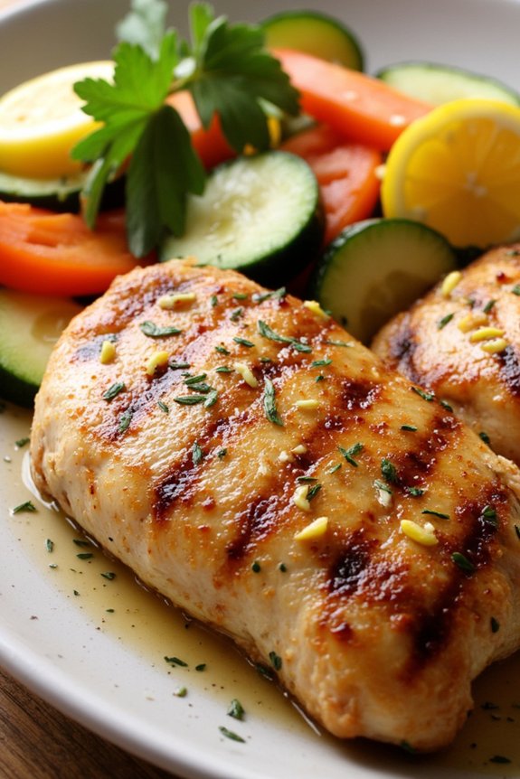 grilled lemon herb chicken