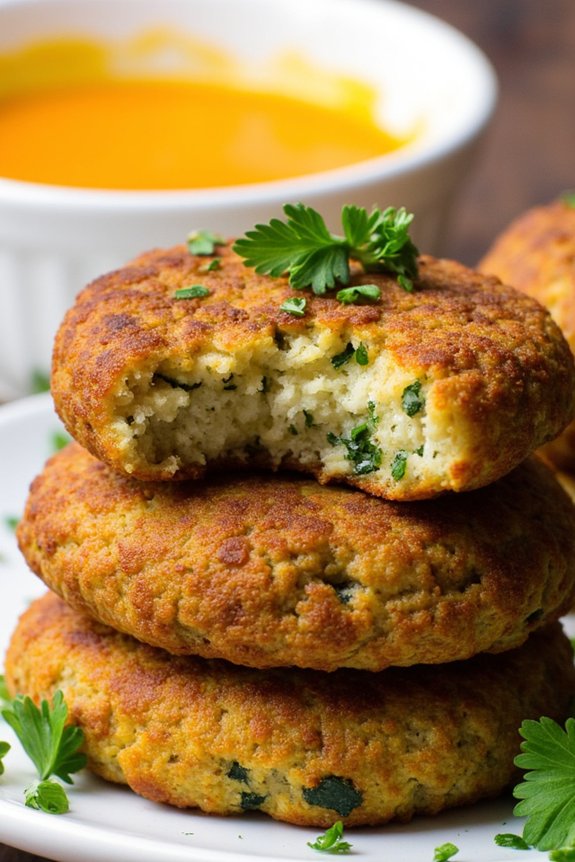 healthier air fryer falafel