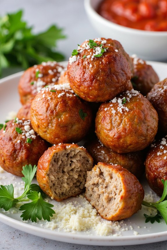 healthy air fryer meatballs