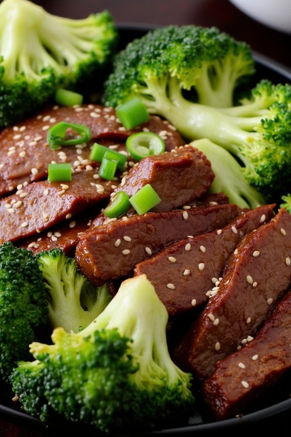 healthy beef and broccoli