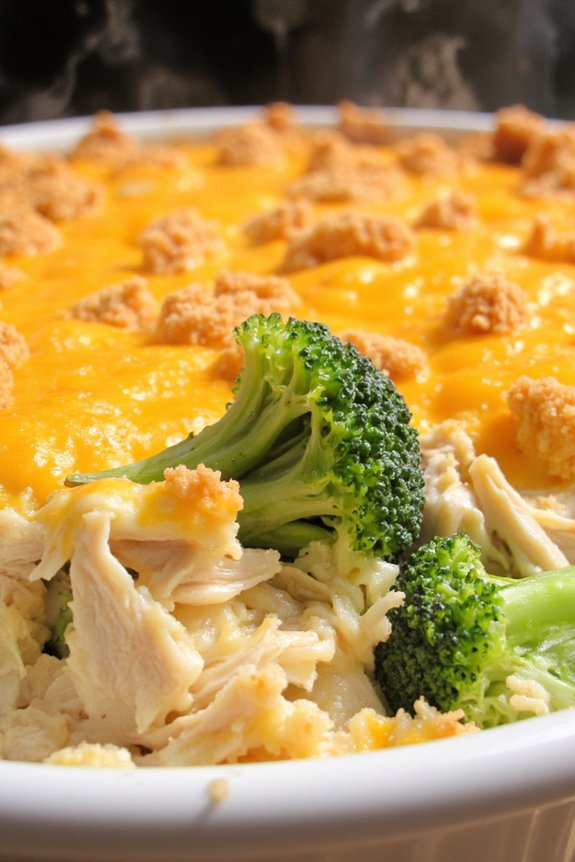 healthy chicken broccoli casserole