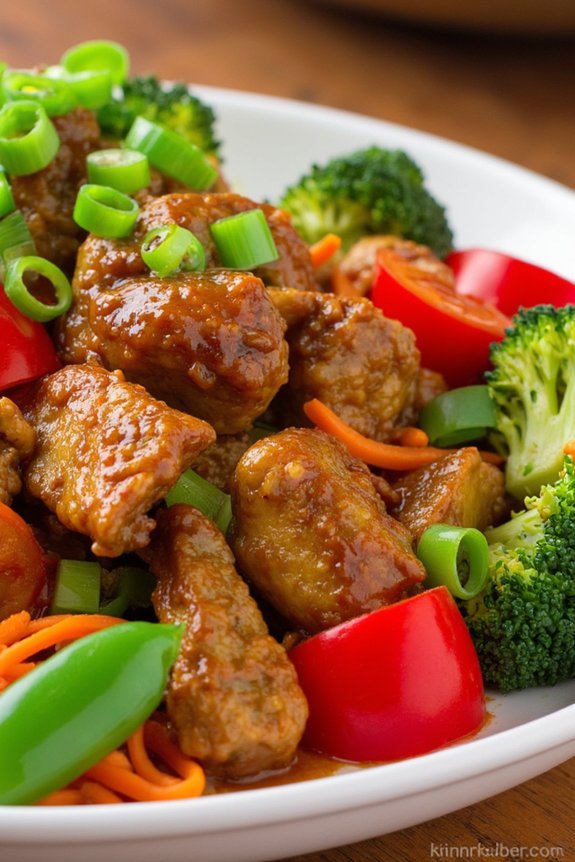 healthy chicken vegetable stir fry