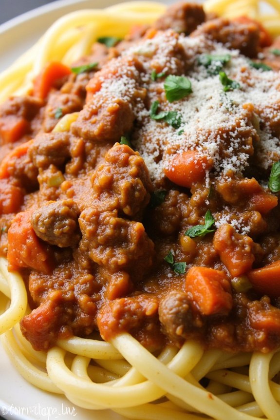 healthy ground turkey bolognese