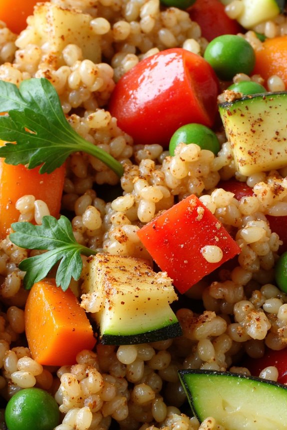 healthy one pot quinoa meal