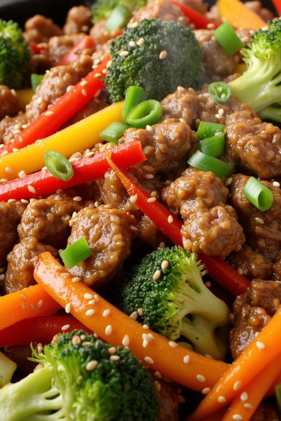 healthy quick turkey stir fry