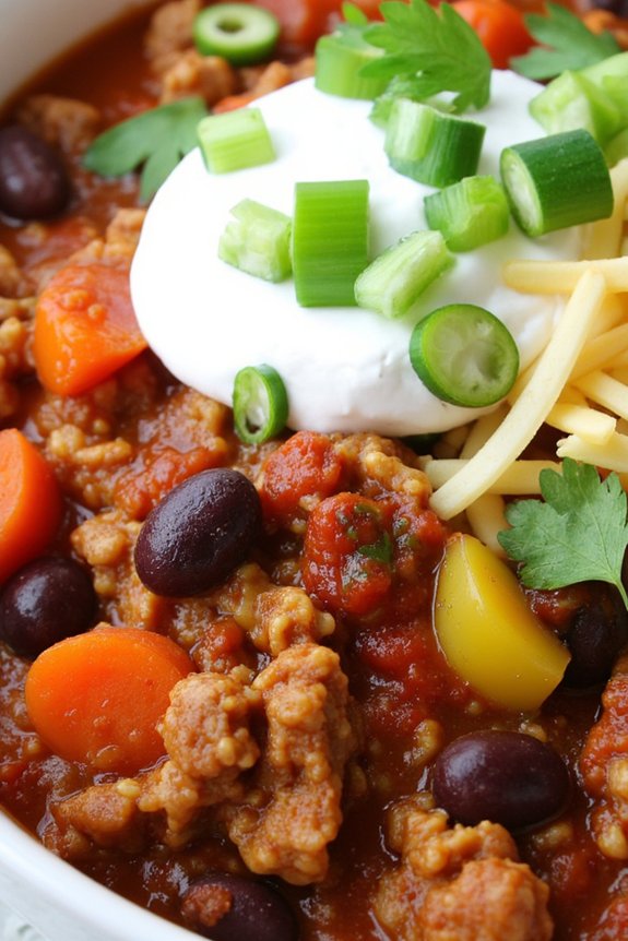 healthy turkey chili recipe