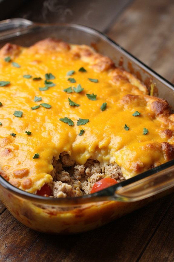 healthy turkey corn casserole