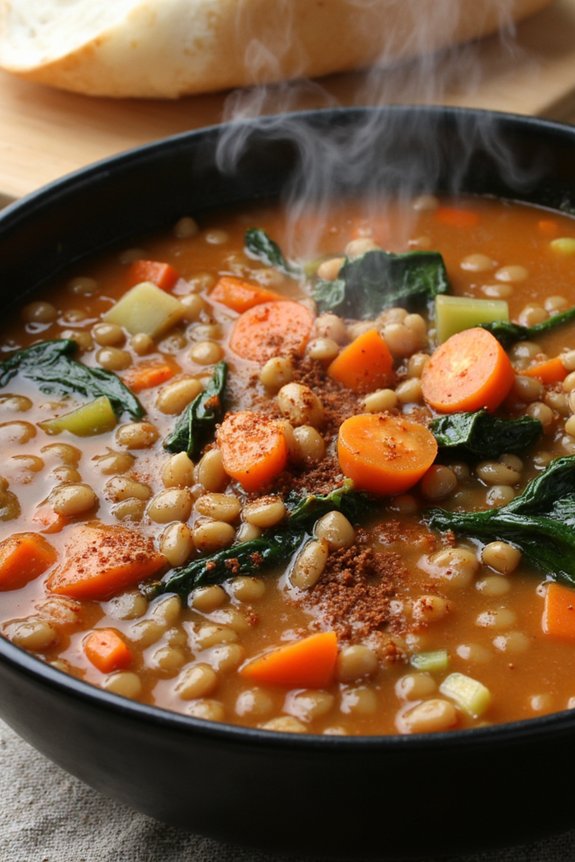 hearty and nutritious soup