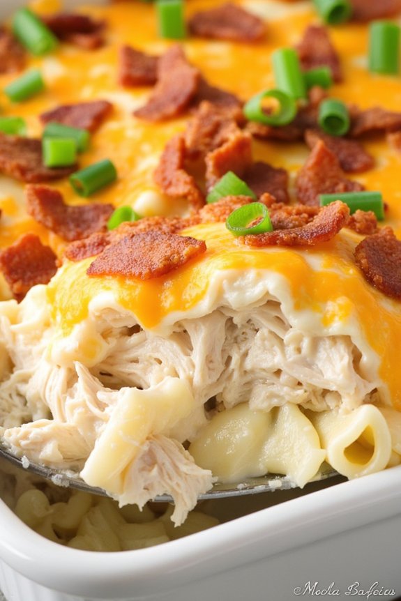 hearty bacon ranch casserole