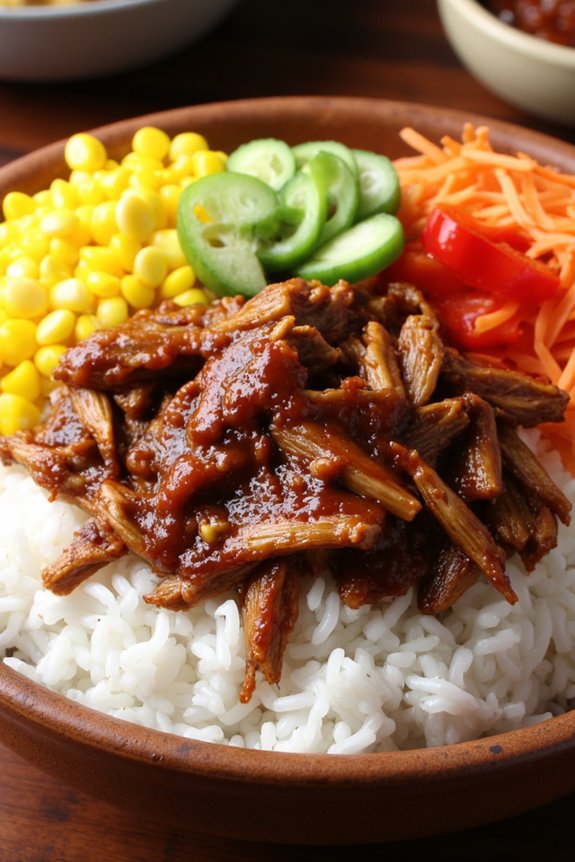 hearty bbq pulled pork