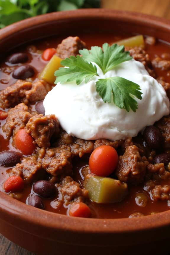 hearty beef chili recipe