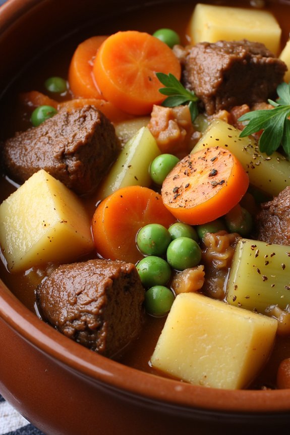 hearty beef potato stew