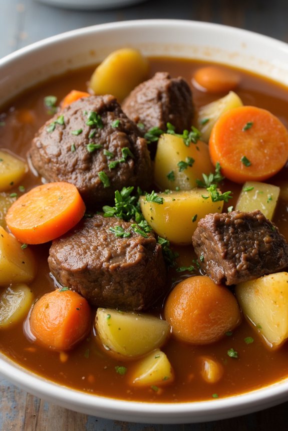 hearty beef stew recipe