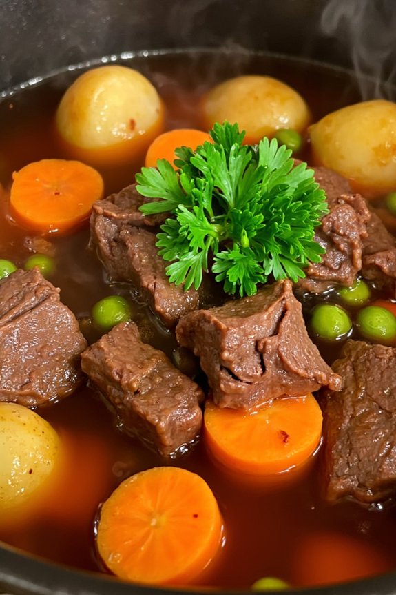 hearty beef stew recipe
