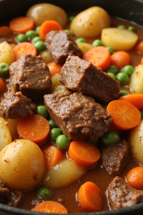 hearty beef vegetable casserole