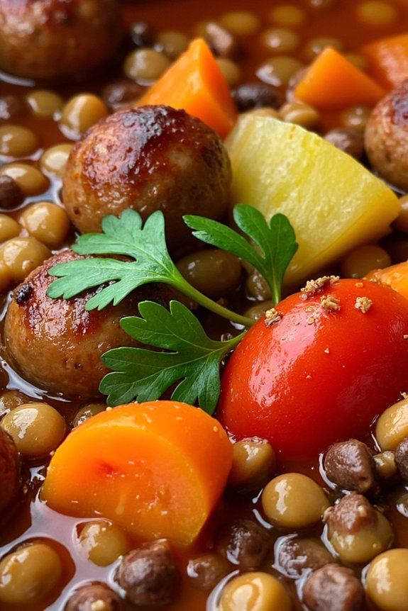 hearty budget friendly winter stew