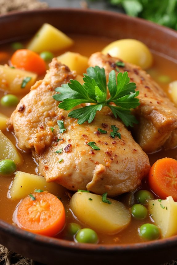 hearty chicken vegetable stew