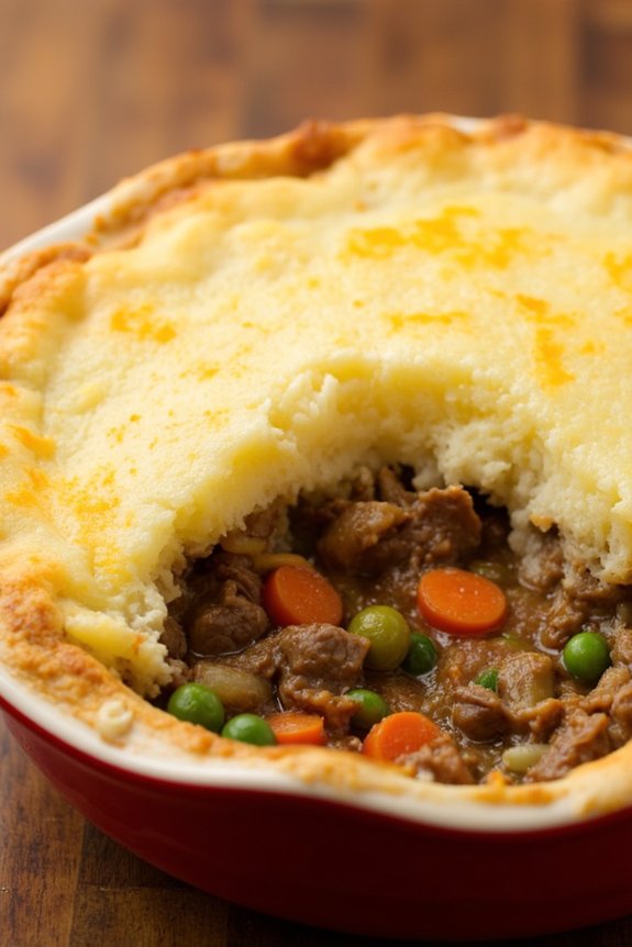 hearty comforting family dinner