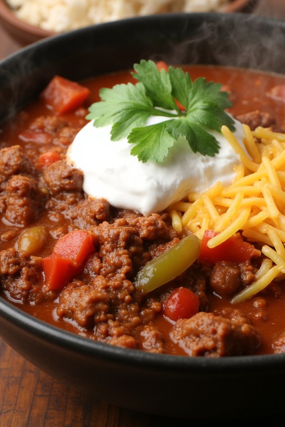 hearty family friendly chili recipe