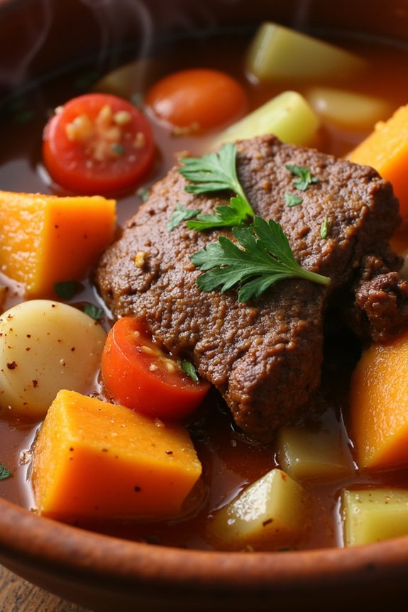hearty gluten free beef stew