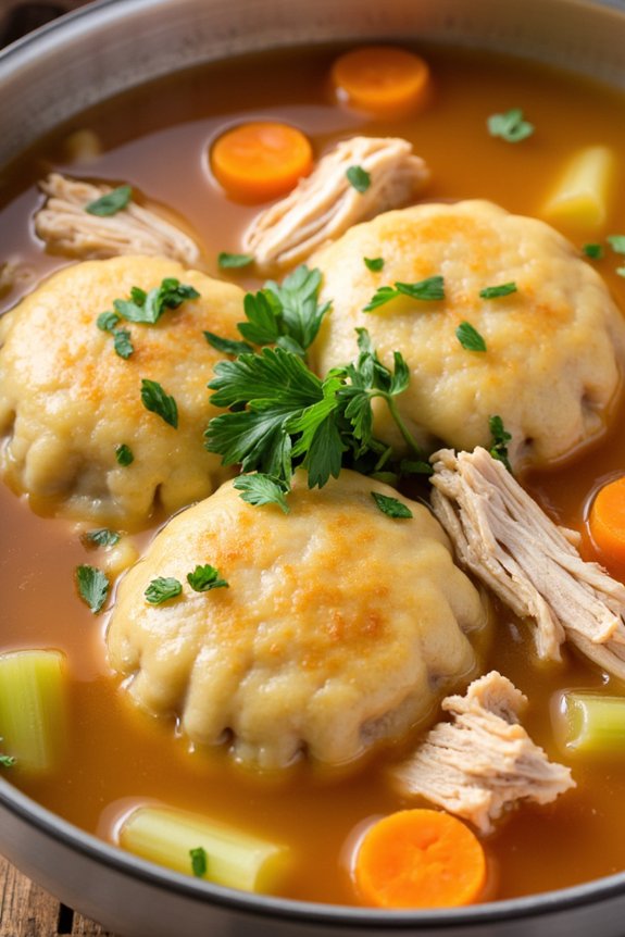 hearty homemade chicken comfort